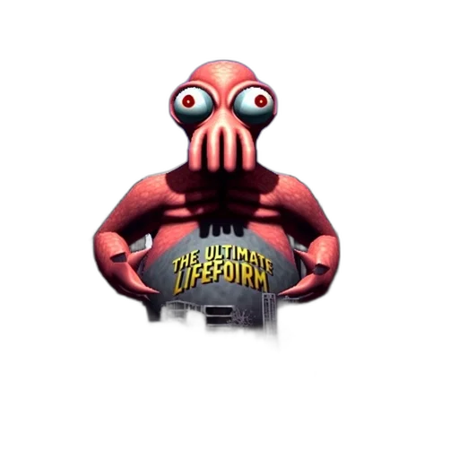 creature, 3d render, concept art, comic book art transparent PNG cut-out