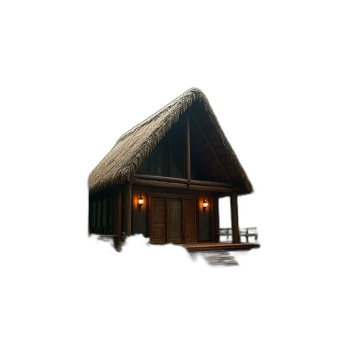 building, umbrella, furniture, hat transparent PNG cut-out