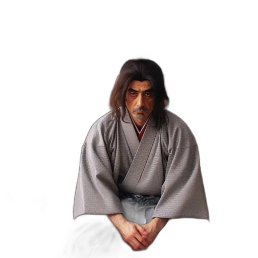 staff, sword, face, jacket transparent PNG cut-out