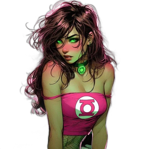 jewelry, comic book art, concept art, cyberpunk transparent PNG cut-out
