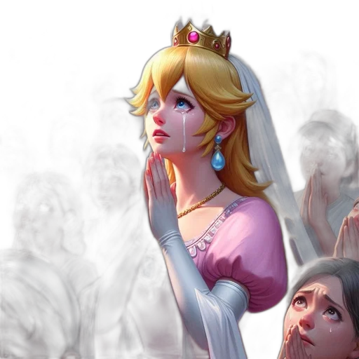 crown, face, concept art, fantasy art transparent PNG cut-out
