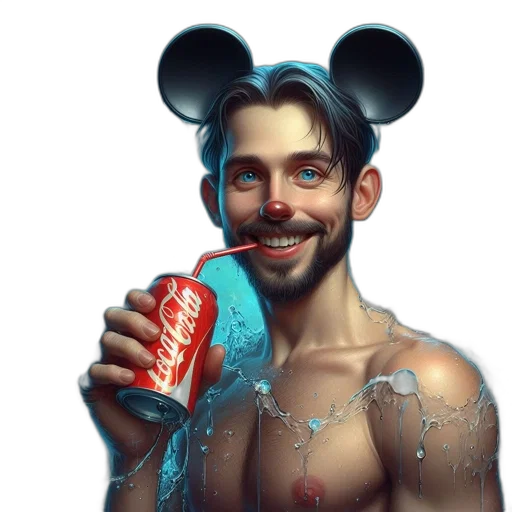 bottle, face, animal, robot transparent PNG cut-out