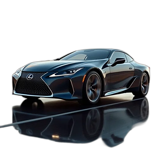 car, 3d render, concept art, photorealistic transparent PNG cut-out