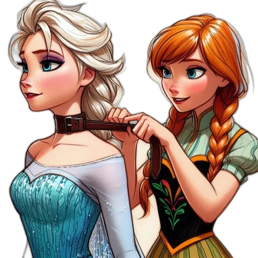 dress, jewelry, crown, fantasy art transparent PNG cut-out