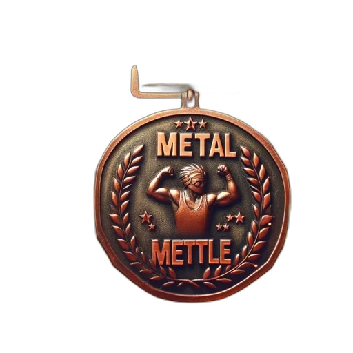 jewelry, 3d render, medal, ribbon transparent PNG cut-out
