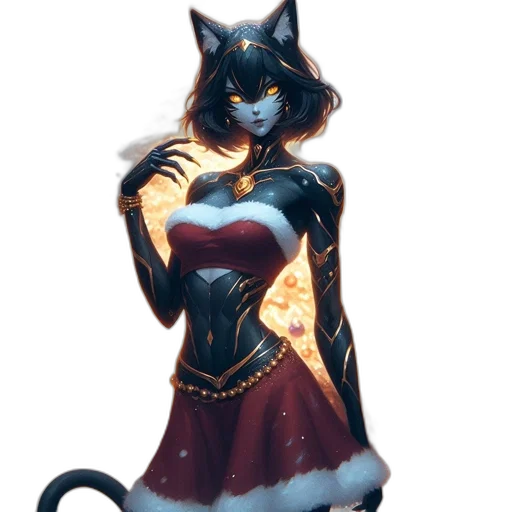 dress, staff, fantasy art, concept art transparent PNG cut-out