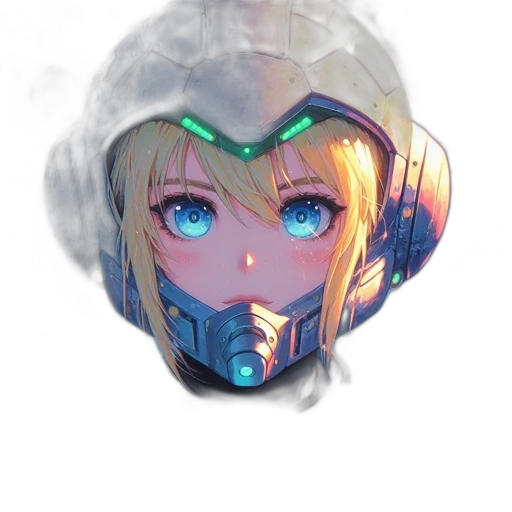 robot, mask, face, weapon transparent PNG cut-out