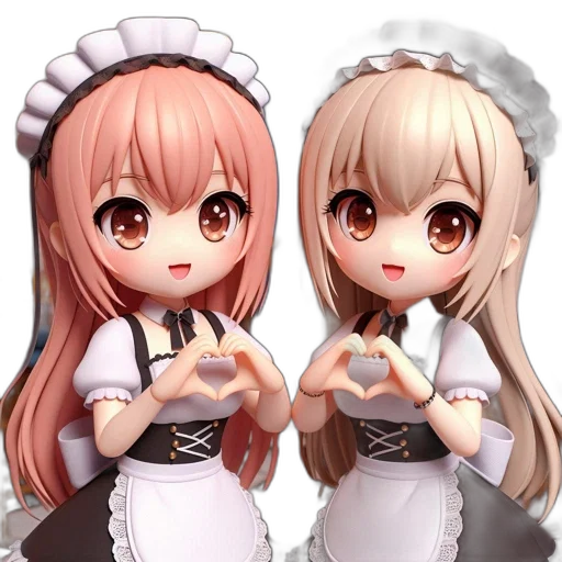 anime, 3d render, pixel art, concept art transparent PNG cut-out