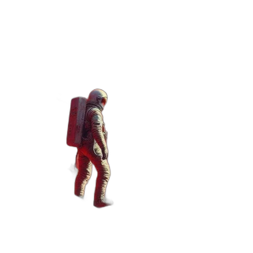 robot, jacket, weapon, staff transparent PNG cut-out