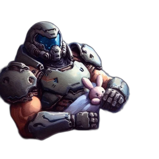 robot, weapon, creature, mask transparent PNG cut-out
