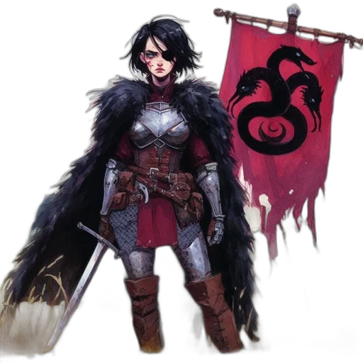 sword, dragon, weapon, staff transparent PNG cut-out
