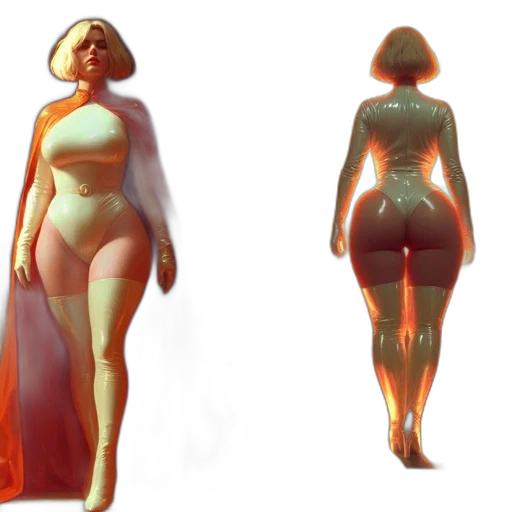 dress, concept art, 3d render, fantasy art transparent PNG cut-out