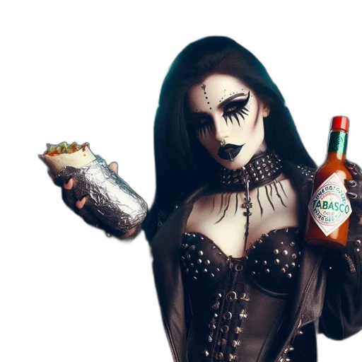 bottle, dress, fantasy art, concept art transparent PNG cut-out
