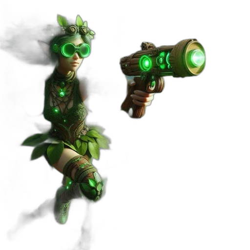 weapon, staff, robot, concept art transparent PNG cut-out