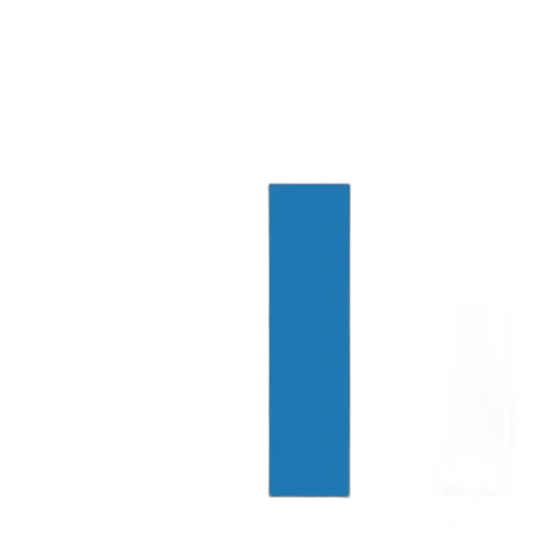 staff, robot, blue, bar transparent PNG cut-out