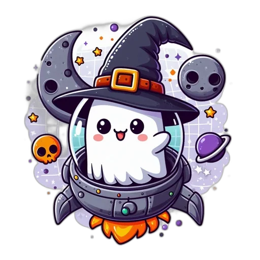 staff, creature, hat, pixel art transparent PNG cut-out