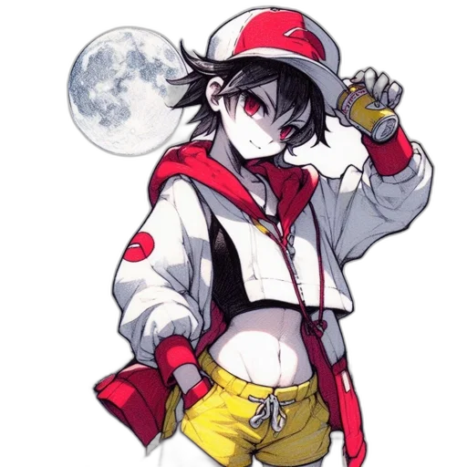 staff, jacket, hat, robot transparent PNG cut-out