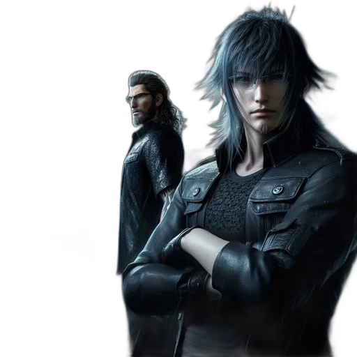 jacket, concept art, fantasy art, cyberpunk transparent PNG cut-out