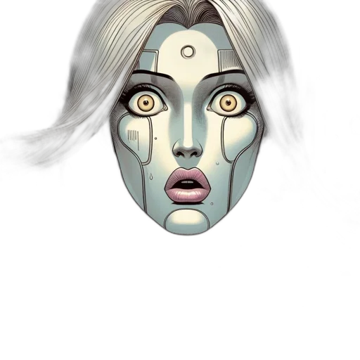 mask, face, creature, staff transparent PNG cut-out
