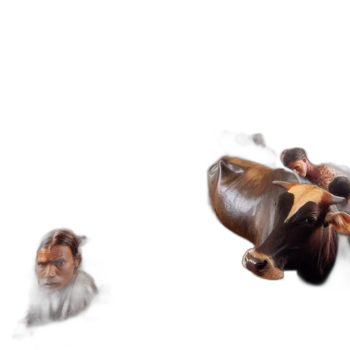hair, creature, weapon, animal transparent PNG cut-out
