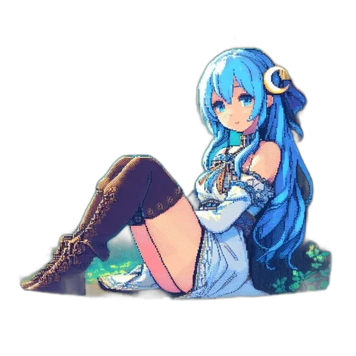 dress, staff, robot, shoes transparent PNG cut-out