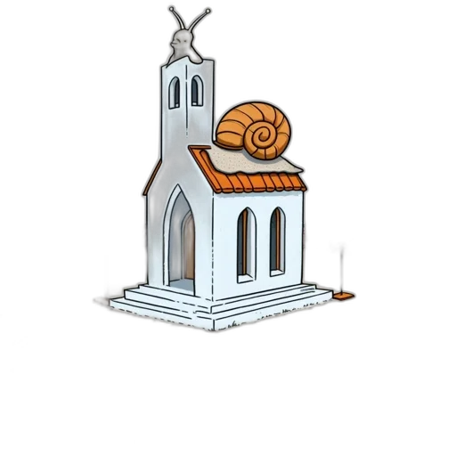 crown, building, concept art, pixel art transparent PNG cut-out