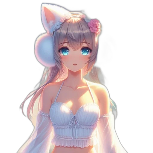 dress, staff, crown, robot transparent PNG cut-out