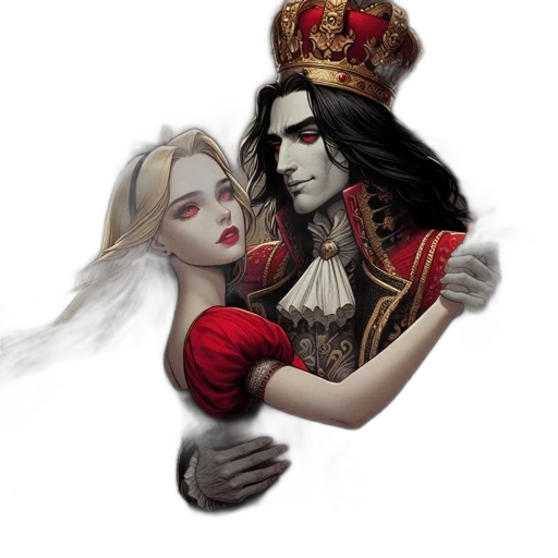 crown, fantasy art, concept art, comic book art transparent PNG cut-out