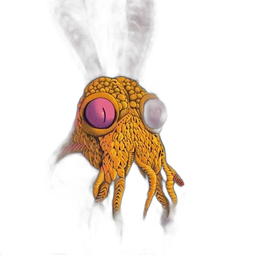creature, mask, animal, hair transparent PNG cut-out