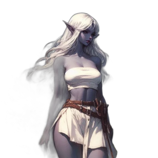 dress, staff, sword, mask transparent PNG cut-out