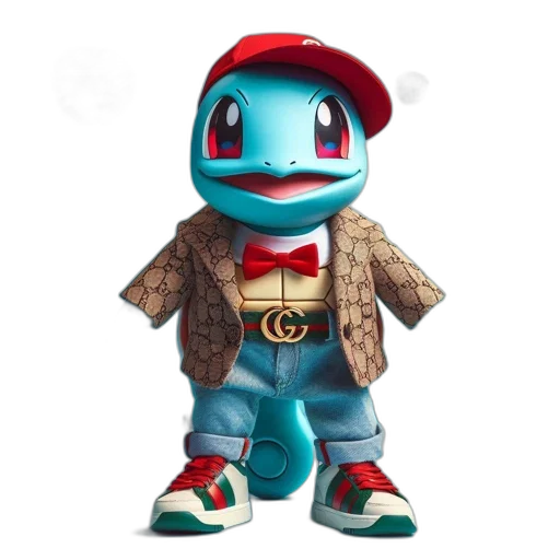 jacket, dragon, creature, hat transparent PNG cut-out