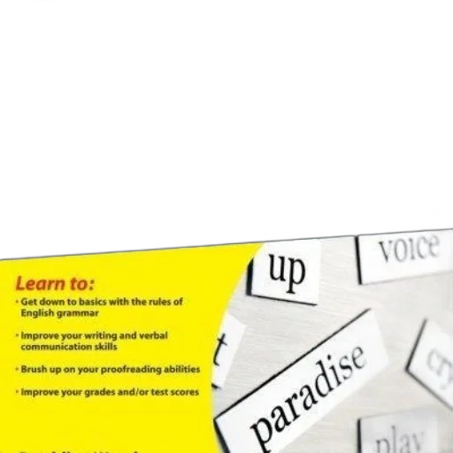 english, grammar, dummies, book transparent PNG cut-out