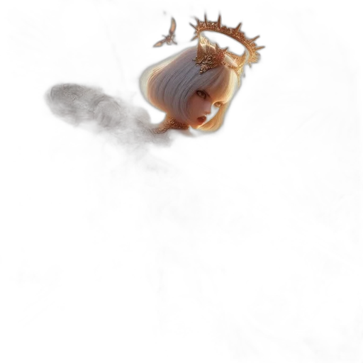 dragon, creature, animal, crown transparent PNG cut-out