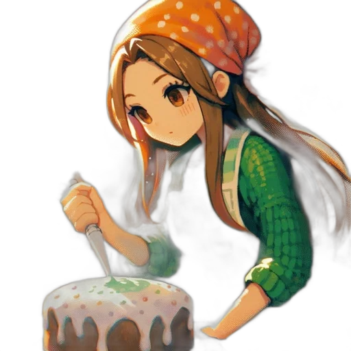 hat, food, staff, weapon transparent PNG cut-out
