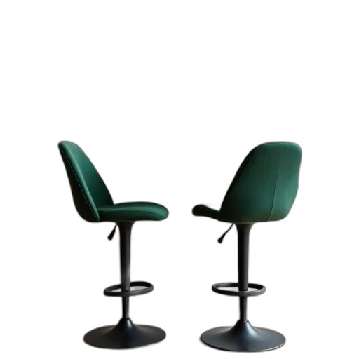 furniture, 3d render, green, modern transparent PNG cut-out