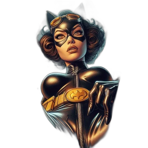 comic book art, concept art, fantasy art, cartoon transparent PNG cut-out