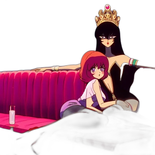 crown, anime, concept art, cartoon transparent PNG cut-out