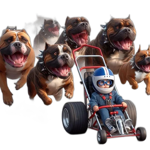 car, animal, concept art, photorealistic transparent PNG cut-out