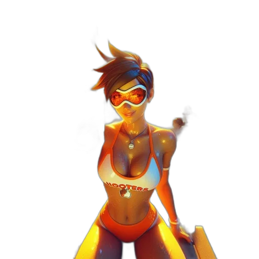 robot, weapon, staff, dress transparent PNG cut-out