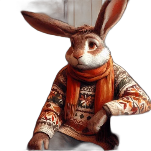 animal, jacket, staff, concept art transparent PNG cut-out