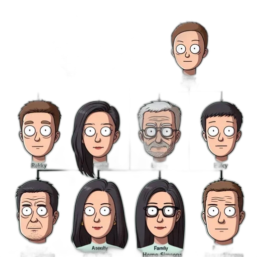 staff, cartoon, concept art, pixel art transparent PNG cut-out