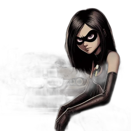 mask, comic book art, concept art, cartoon transparent PNG cut-out