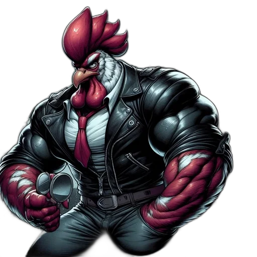 jacket, concept art, comic book art, pixel art transparent PNG cut-out
