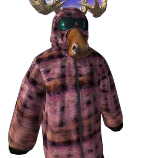animal, hat, jacket, creature transparent PNG cut-out