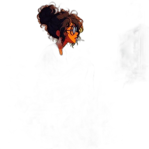 face, hair, mask, crown transparent PNG cut-out