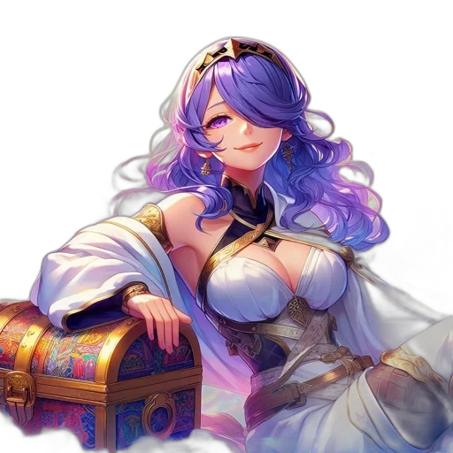 crown, dress, staff, sword transparent PNG cut-out