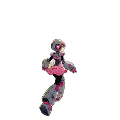 robot, staff, weapon, creature transparent PNG cut-out