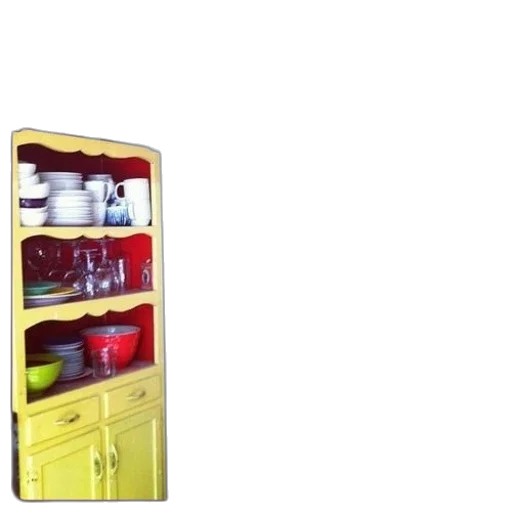 furniture, food, 3d render, photorealistic transparent PNG cut-out