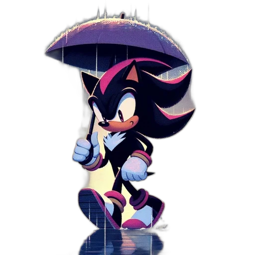 umbrella, jacket, staff, concept art transparent PNG cut-out