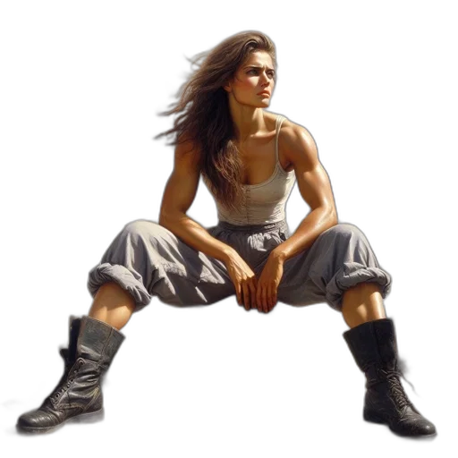 weapon, shoes, concept art, photorealistic transparent PNG cut-out